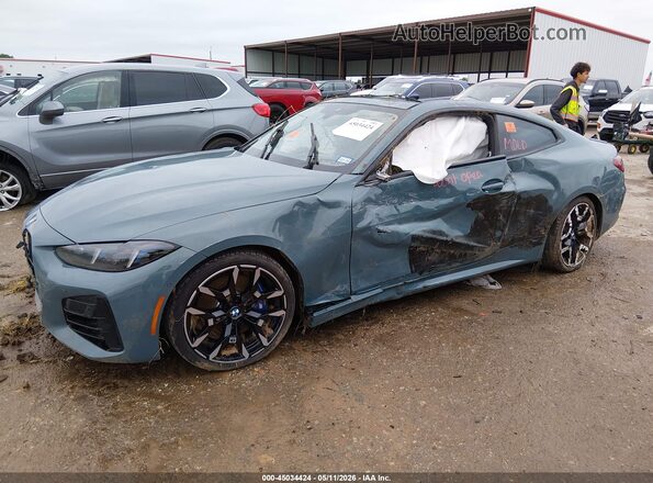 WBA73DA06SCS37179 2025 BMW M4 Blue Front left