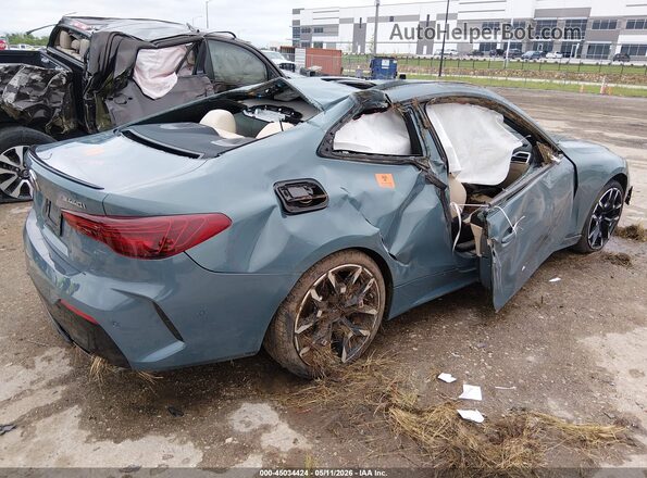 WBA73DA06SCS37179 2025 BMW M4 Blue Rear right