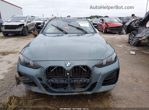 WBA73DA06SCS37179 2025 BMW M4 Blue Dashboard view