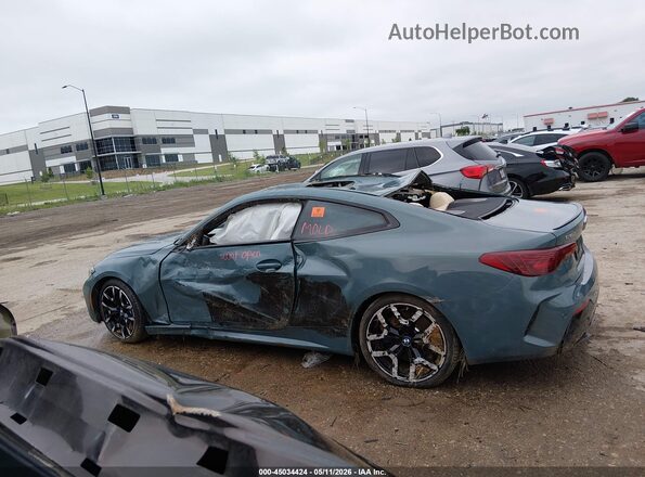 WBA73DA06SCS37179 2025 BMW M4 Blue Rear interior view