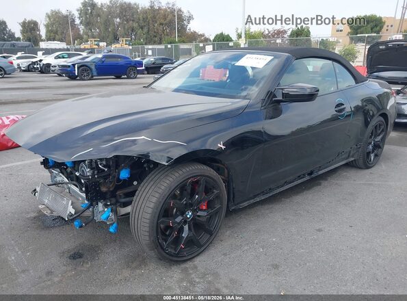 WBA73DB06SCU16451 2025 BMW M4 Black Vista tres cuartos delantera izquierda