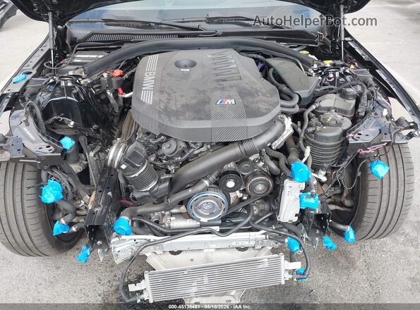 WBA73DB06SCU16451 2025 BMW M4 Black Vista del compartimento del motor