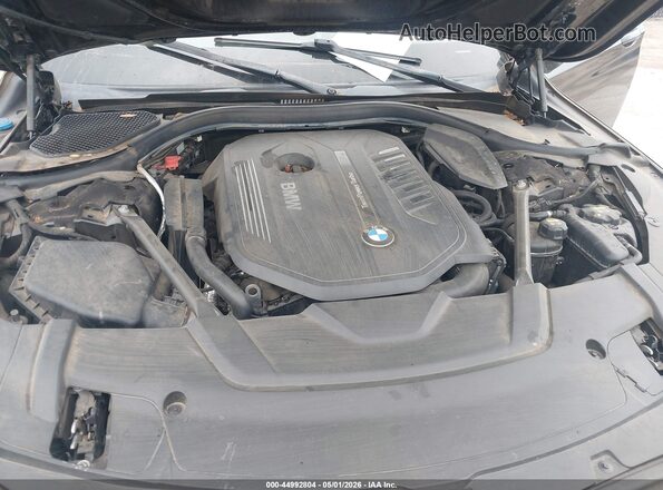 WBA7E2C50GG503948 2016 BMW 7 SERIES Black Widok z tyłu