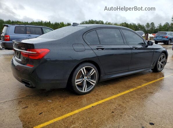 WBA7E2C50KB218298 2019 BMW 7 SERIES Black Tył prawy