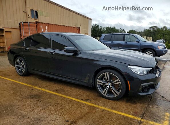 WBA7E2C50KB218298 2019 BMW 7 SERIES Black Przód prawy