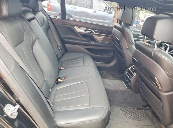WBA7E2C50KB218298 2019 BMW 7 SERIES Black Widok tylnych siedzeń
