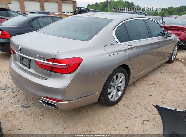WBA7E2C51GG548266 2016 BMW 7 SERIES Cream Задня права чверть