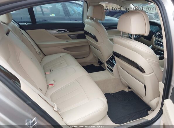 WBA7E2C51GG548266 2016 BMW 7 SERIES Cream Вид наклейки з VIN-кодом