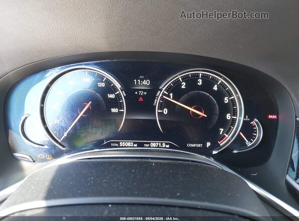 WBA7E2C52KB217251 2019 BMW 7 SERIES Silver Widok tylnych siedzeń