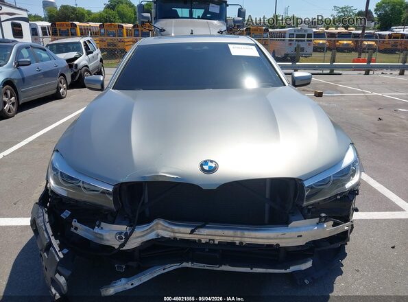WBA7E2C52KB217251 2019 BMW 7 SERIES Silver Widok wnętrza z tyłu
