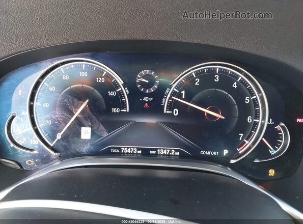 WBA7E2C54KB216716 2019 BMW 7 SERIES White Vista de los asientos traseros