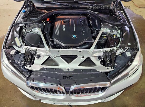 WBA7E2C56KB217513 2019 BMW 7 SERIES Silver Սալոնի հետևի տեսք
