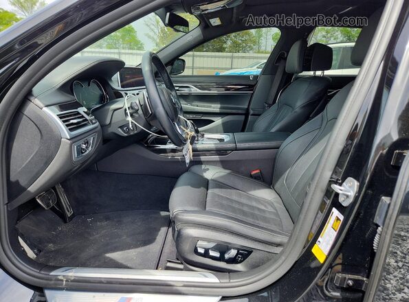 WBA7E2C56KB218015 2019 BMW 7 SERIES Black 