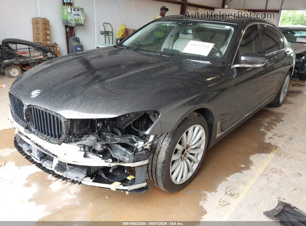 WBA7E2C57GG503848 2016 BMW 7 SERIES Черный Передняя левая четверть