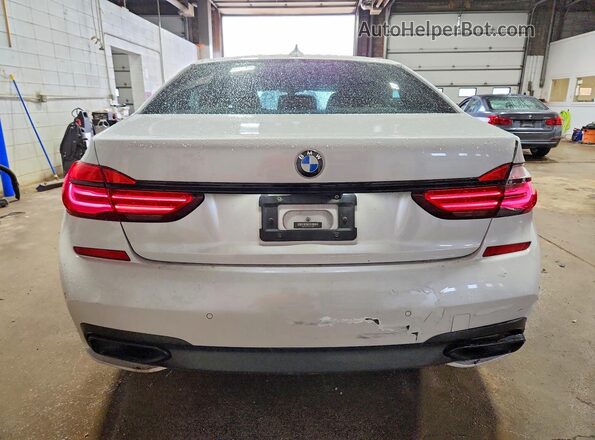 WBA7E2C57GG714497 2016 BMW 7 SERIES White Հետևի տեսք