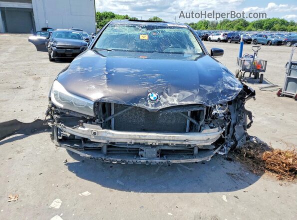 WBA7E4C51HGU99082 2017 BMW 7 SERIES Black Vista frontal