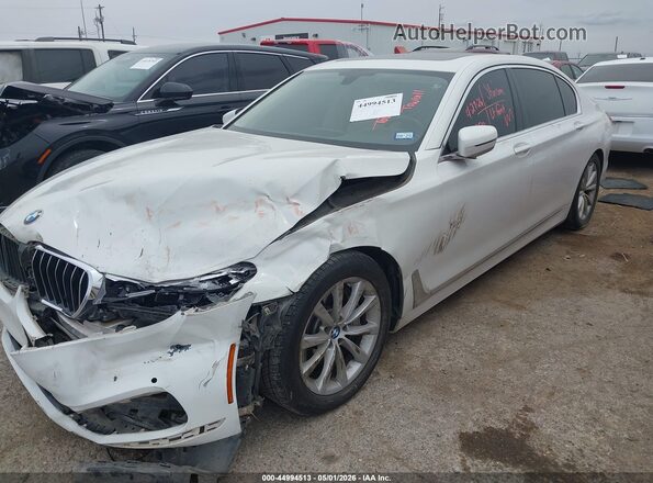 WBA7E4C54HGU99786 2017 BMW 7 SERIES White Передня ліва чверть