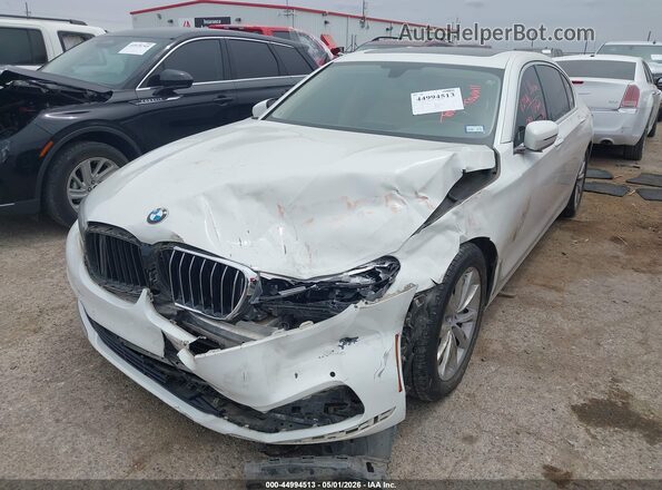 WBA7E4C54HGU99786 2017 BMW 7 SERIES White Вид спереду