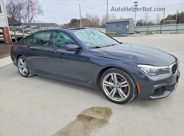 WBA7E4C57KGV28690 2019 BMW 7 SERIES Gray წინა მარჯვენა