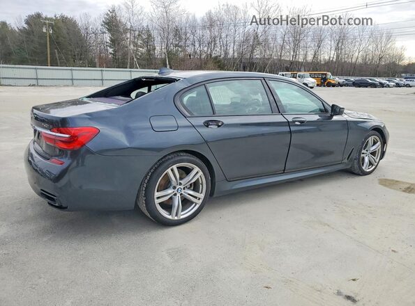WBA7E4C57KGV28690 2019 BMW 7 SERIES Gray უკანა მარჯვენა