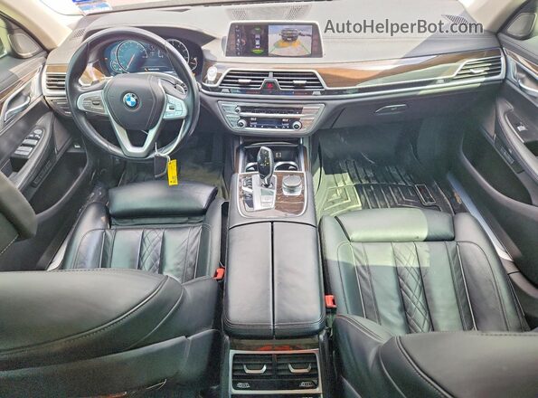 WBA7F0C51GGL99990 2016 BMW 7 SERIES Черный Вид панели приборов