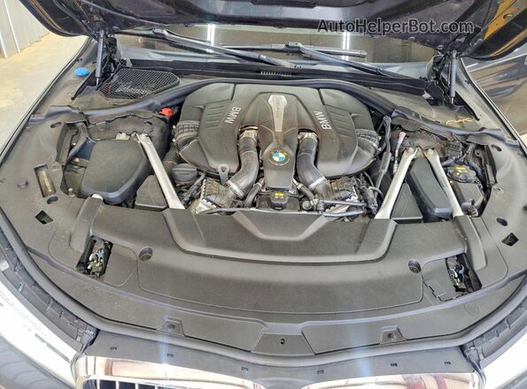 WBA7F0C52KGM25151 2019 BMW 7 SERIES Blue უკანა სალონის ხედი
