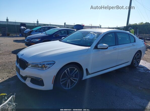 WBA7F0C59GGL99185 2016 BMW 7 SERIES White Передня ліва чверть