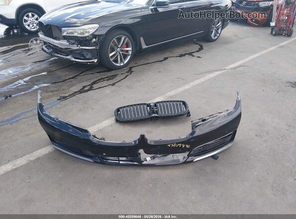 WBA7F2C50GG416788 2016 BMW 7 SERIES Black ხელსაწყოთა პანელის ხედი