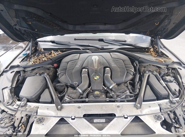 WBA7F2C50GG416788 2016 BMW 7 SERIES Black უკანა ხედი
