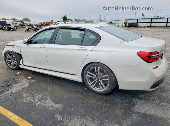WBA7F2C50JB238093 2018 BMW 7 SERIES White Tył lewy