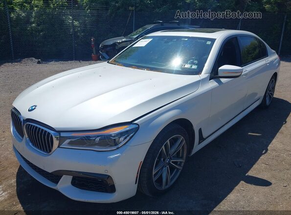 WBA7F2C50KB239892 2019 BMW 7 SERIES White Передня ліва чверть