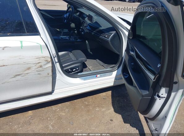 WBA7F2C50KB239892 2019 BMW 7 SERIES White Вид салону спереду