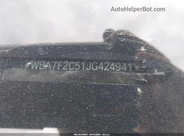 WBA7F2C51JG424941 2018 BMW ALPINA Black 