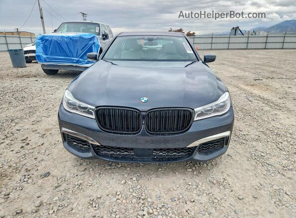 WBA7F2C52GG417229 2016 BMW 7 SERIES Charcoal Vista frontal