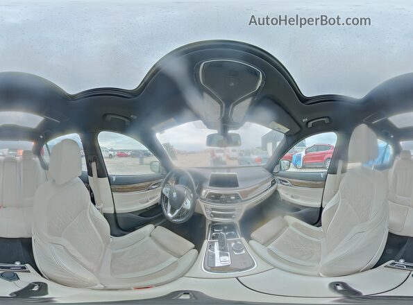 WBA7F2C52GG417229 2016 BMW 7 SERIES Charcoal Vista de la etiqueta del VIN