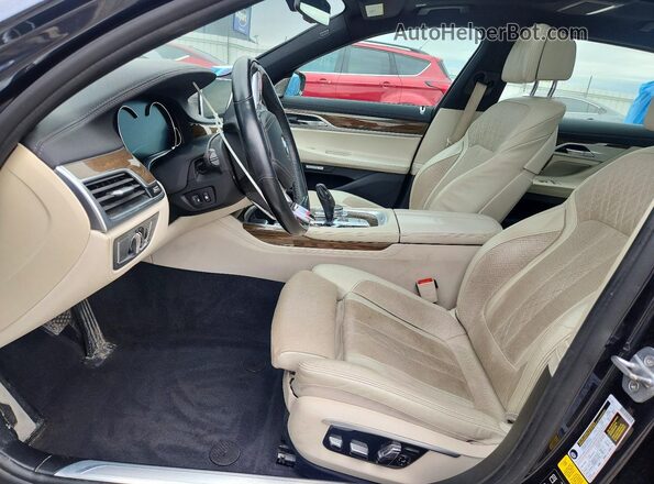 WBA7F2C52GG417229 2016 BMW 7 SERIES Charcoal Vista interior delantera