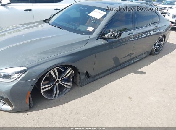 WBA7F2C52JB238905 2018 BMW 7 SERIES Gray 