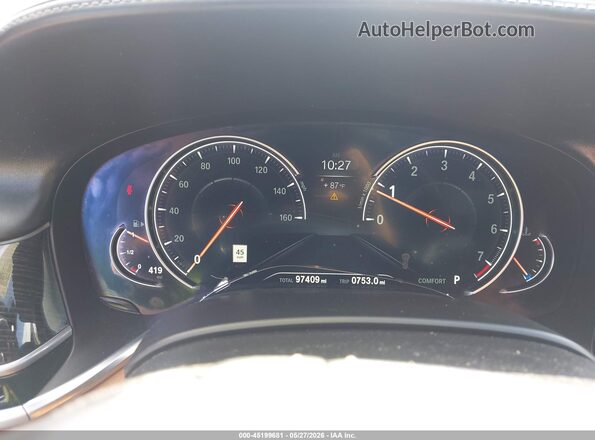 WBA7F2C52JB238905 2018 BMW 7 SERIES Gray 