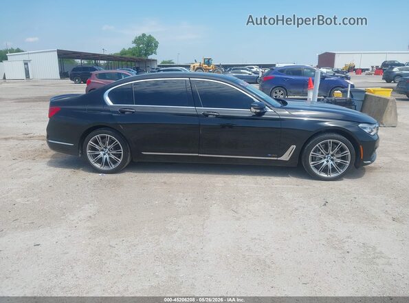 WBA7F2C58GG418515 2016 BMW 7 SERIES Black Սալոնի հետևի տեսք