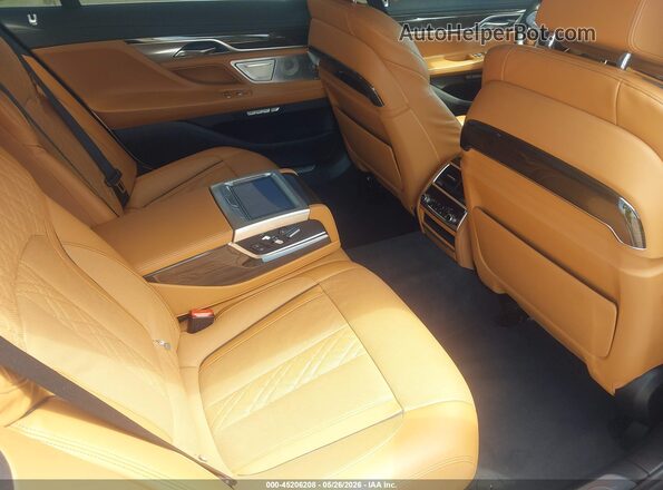 WBA7F2C58GG418515 2016 BMW 7 SERIES Black VIN կոդի պիտակի տեսք