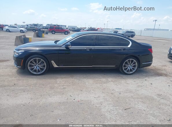 WBA7F2C58GG418515 2016 BMW 7 SERIES Black Սալոնի 360 աստիճան տեսք