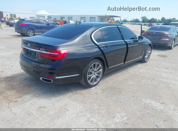 WBA7F2C58GG418515 2016 BMW 7 SERIES Black Հետևի աջ