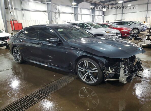 WBA7F2C58GG421026 2016 BMW 7 SERIES Charcoal Front right