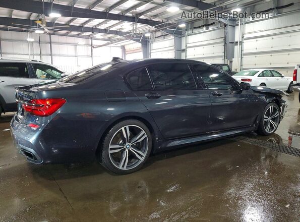 WBA7F2C58GG421026 2016 BMW 7 SERIES Charcoal Rear right