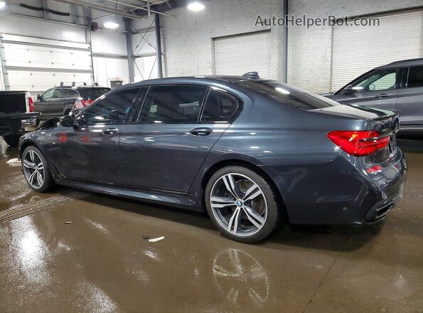 WBA7F2C58GG421026 2016 BMW 7 SERIES Charcoal Rear left