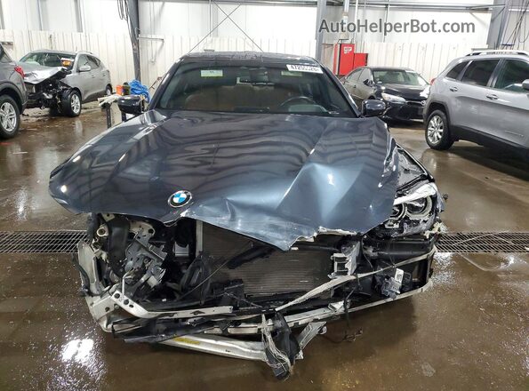 WBA7F2C58GG421026 2016 BMW 7 SERIES Charcoal Front view