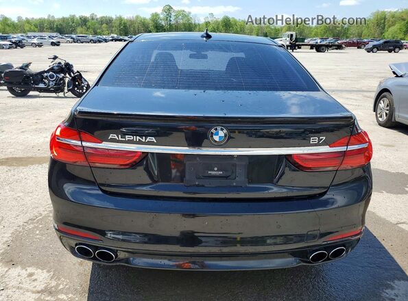 WBA7F2C5XJG856346 2018 BMW ALPINA Black Вид ззаду