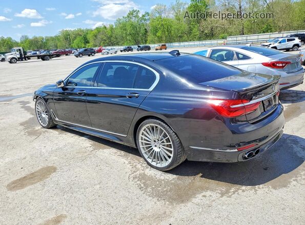 WBA7F2C5XJG856346 2018 BMW ALPINA Black Задня ліва чверть