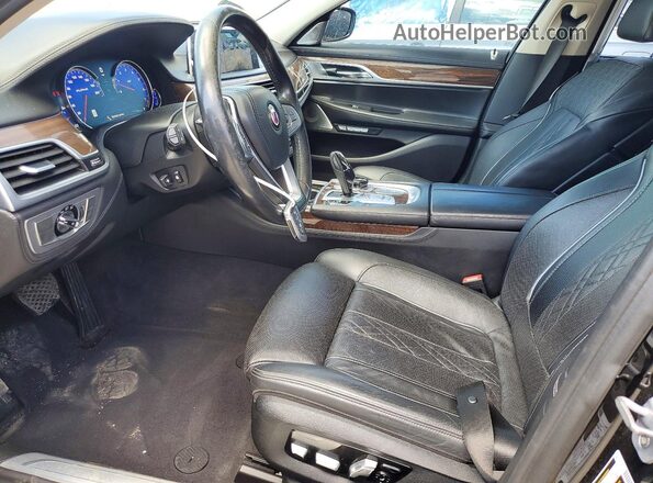WBA7F2C5XJG856346 2018 BMW ALPINA Black Вид салону спереду