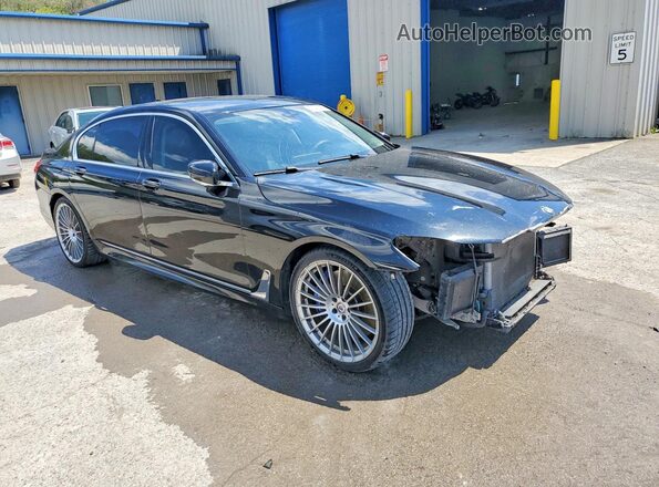 WBA7F2C5XJG856346 2018 BMW ALPINA Black Передня права чверть